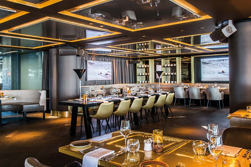 Interieur van Marina Lounge Vlissingen